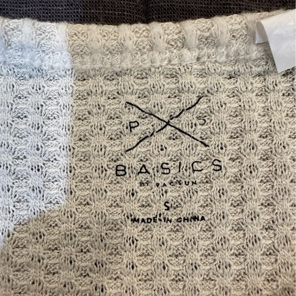 PS Basics by Pacsun Cozy Waffle Baby T-Shirt - Picture 3 of 4